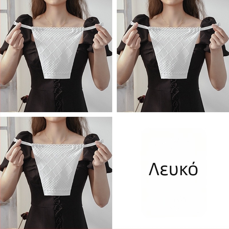 [1/2/3 τεμάχια] διπλή στρώση δαντέλας στο στήθος προστατευτικό στήθους μονοκόμματο αντι-έκθεσης αντι-φως τρέξιμο