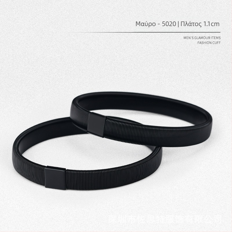 Ανδρικά μανίκια πουκάμισων με κόμπους, ρετρό, ευρωπαϊκά και αμερικανικά μανίκια, με σταθερό φανταχτερό πουκάμισο μπαρ, αντιολισθητικό δαχτυλίδι