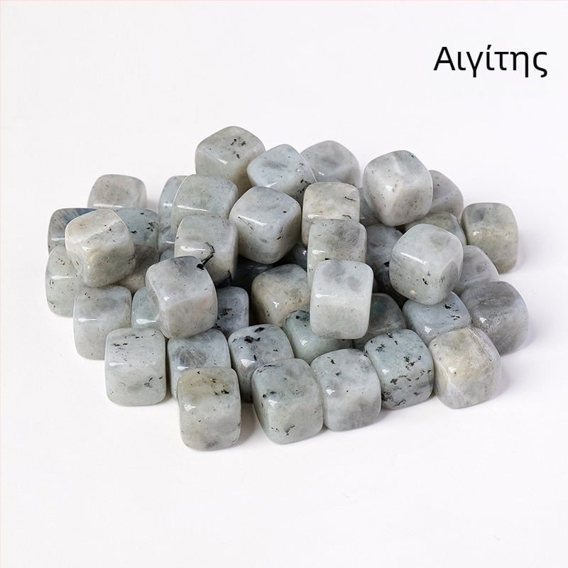 Φυσικό κρύσταλλο, αυθεντική πέτρα, τετράγωνη, τετράγωνη, πολύχρωμη, ημιπολύτιμη πέτρα, κρυστάλλινη, απομαγνητισμένη πέτρα, διακοσμητικά στολίδια για ενυδρείο ψαριών