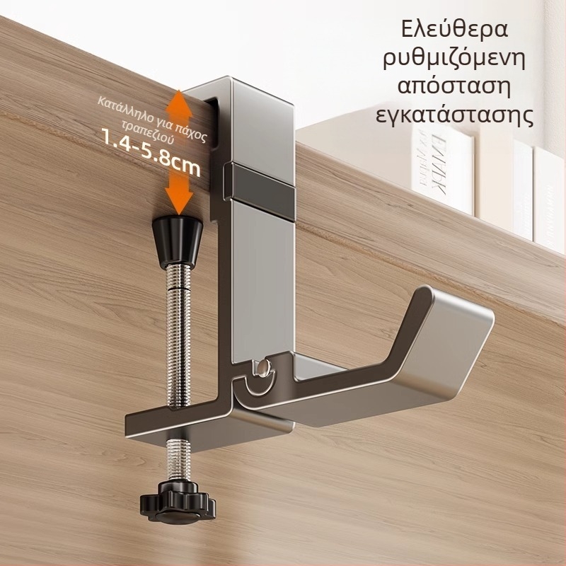 Σχολική τσάντα με γάντζο, γραφείο μαθητή, κρεμαστό στο πλάι, σχολική τσάντα, χωρίς γροθιές, ισχυρό, φέρον φορτίο, γραφείο κοιτώνα, χωρίς ραφές, κρεμαστή τσάντα, τεχνητό αντικείμενο