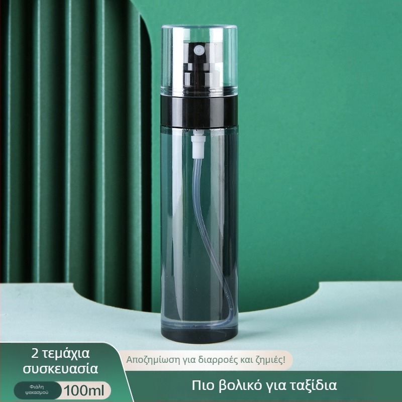 Μπουκάλι ψεκασμού εξαιρετικά λεπτής ομίχλης Μπουκάλι επαναπλήρωσης ταξιδιού Μακιγιάζ προσώπου Ενυδάτωση φορητό αλκοόλ τύπου ώθησης Μικρό μπουκάλι ψεκασμού ταξιδιού