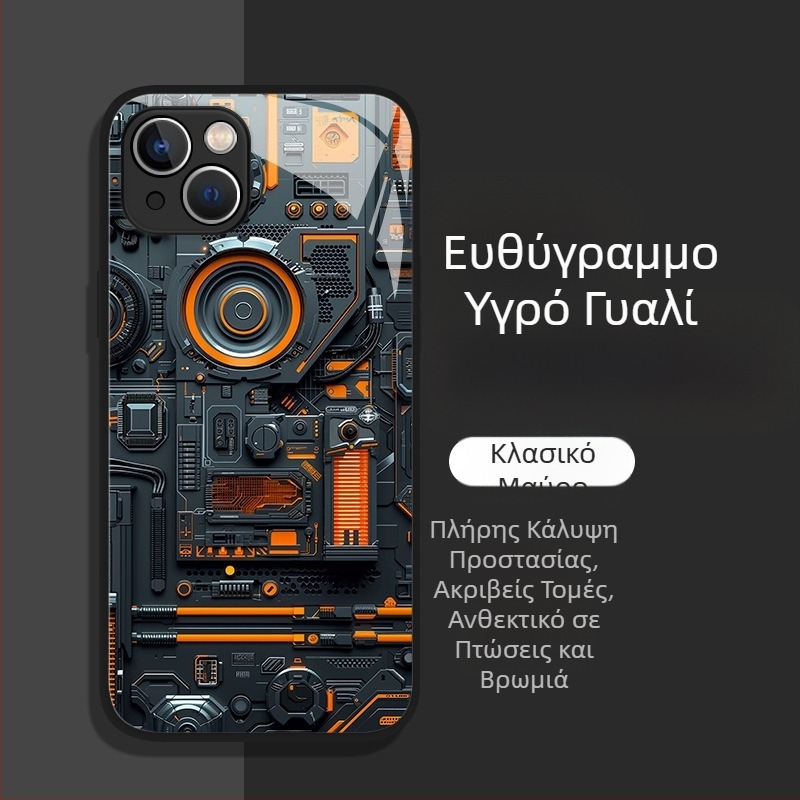 Θήκη τηλεφώνου για άνδρες, κατάλληλη για Apple 17, νέο μοντέλο 16Plus, Glass 13, πλήρης κάλυψη 12, μίνι προστατευτική θήκη 11/X, δημοφιλές μοντέλο