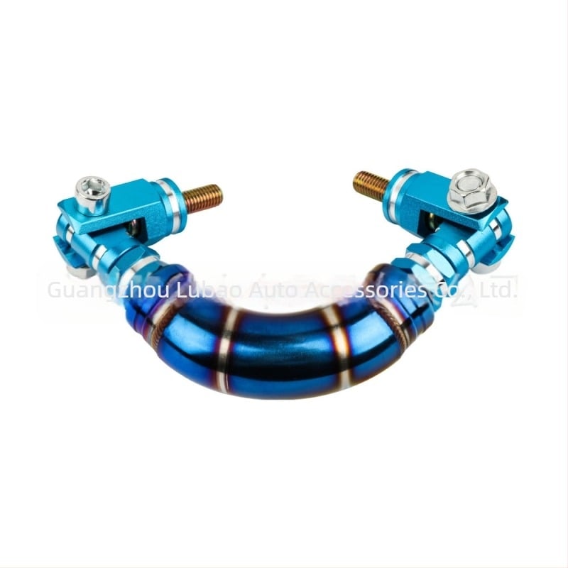 Ταϊλάνδη, ζεστό σε πωλήσεις αυτοκίνητο τροποποιημένης οροφής λαβή αγωνιστικό εσωτερικό κράμα αλουμινίου ψημένο μπλε γάντζο διακοσμητική λαβή υποβραχιόνιο