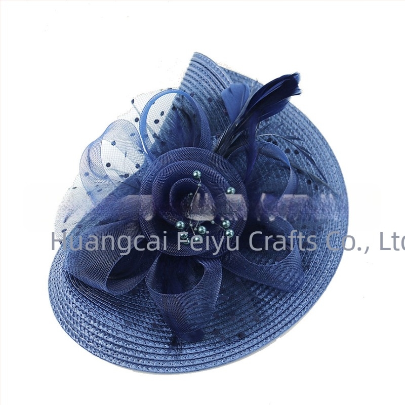 Δημοφιλή Μικρά Καπέλα Amazon για Ευρωπαϊκά και Αμερικανικά Νυφικά Καπέλα για Χάλογουιν, Αξεσουάρ Μαλλιών με Φτερά, Καπέλο Jockey Club