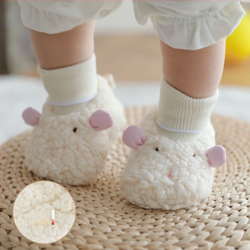 Βρεφικά παπούτσια με μαλακή σόλα για Άνδρες και Γυναίκες, Άνοιξη, Φθινόπωρο και Χειμώνα, Παπούτσια που δεν πέφτουν για 6 έως 12 Μηνών, 0-1 Ετών, Βαμβακερά παπούτσια για νήπια και νεογέννητα