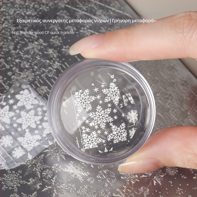 Gaoy Goya Εκτύπωση Νυχιών από Χάλυβα, Μοτίβο Δαντέλας, Πεταλούδας, Λουλούδι, Εργαλείο Μεταφοράς Guofeng, Σφραγίδα Σιλικόνης