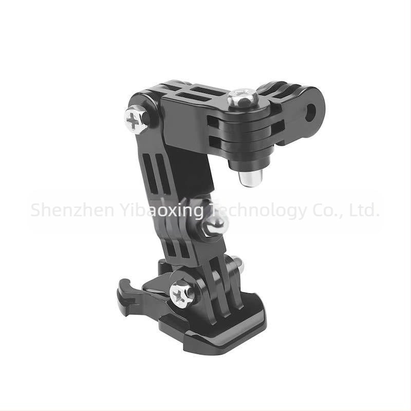 GoPro Universal κράνος στήριγμα τεσσάρων κατευθύνσεων, 30 g, προσαρμογέας, ζωντανό βίντεο, απορρόφηση κραδασμών