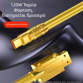 Καλώδιο δεδομένων 3-σε-1 με Lightning, Micro USB και Type-C – PVC καλώδιο γρήγορης φόρτισης, με ένα βύσμα