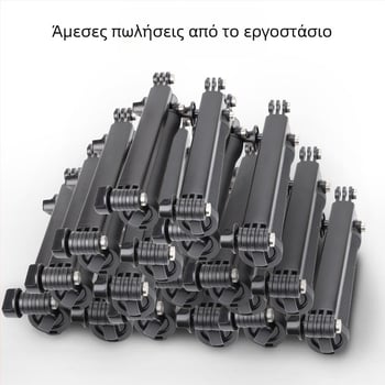 GoPro αξεσουάρ πλαστικό 3-τμημάτων μπαστούνι για σέλφι, μοντέλο ZPG-02