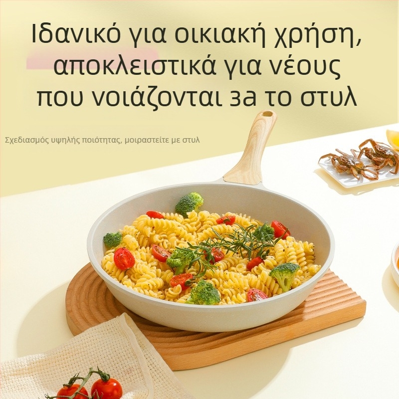 Αντικολλητικό τηγάνι, αλουμινένιο σώμα, γυάλινο καπάκι, πολύστρωτο κάτω μέρος, συμβατό με επαγωγή και γκάζι, μοντέλο pd-20, βάρος 0.65 kg