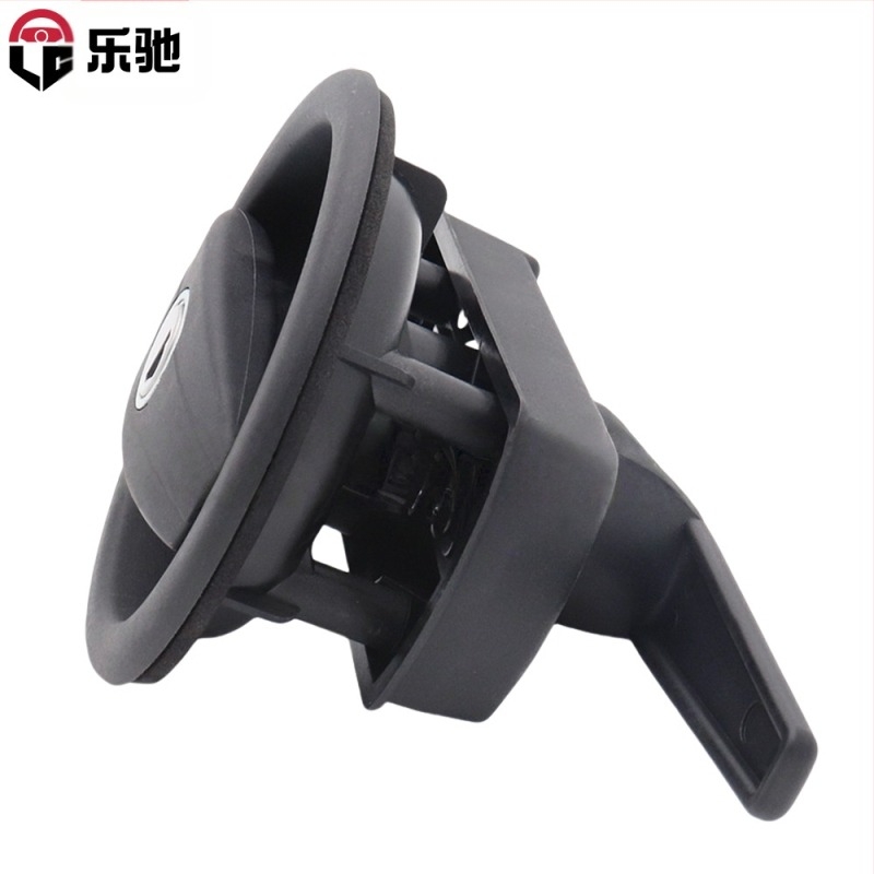 Κλειδαριά Lechi S6232 από κράμα ψευδάργύρου, κρυφή στρογγυλή πόρτας, κατάλληλη για πόρτες από ξύλο, μέταλλο, αλουμίνιο, πλαστικό και ατσάλι