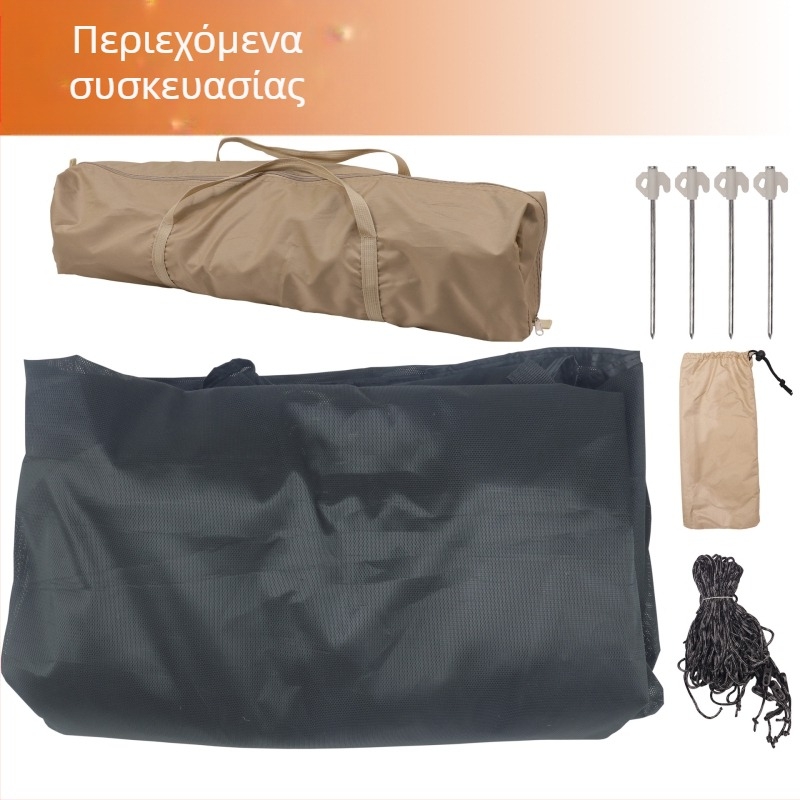 Κουρτίνα σκίασης με δίχτυ για τροχόσπιτο, καραβάν και RV — PVC, ενσωματωμένη εγκατάσταση, σχεδιασμένη για οροφή, δυνατότητα εκτύπωσης λογότυπου