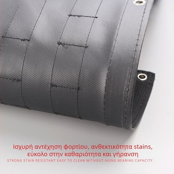 Τσάντα αποθήκευσης πίσω πόρτας, ύφασμα, με λαβή, για κρέμασμα