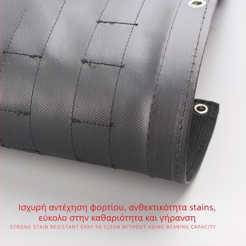 Τσάντα αποθήκευσης πίσω πόρτας, ύφασμα, με λαβή, για κρέμασμα