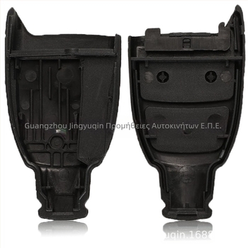 Κάλυμμα κλειδιού Fiat 3-κουμπιών smart card, ABS+χαλκός σώμα, πλαστικό περίβλημα, 25 g, χωρίς λεπίδα κλειδιού