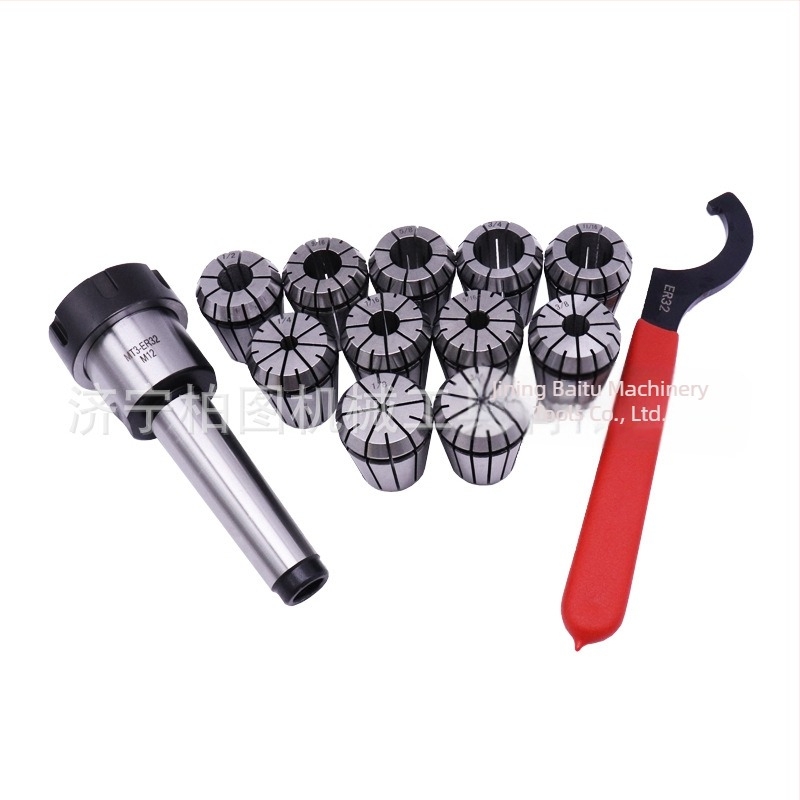 MT2 MT3 Morse σετ φρεζών με ER32 collet chuck, υψηλή ακρίβεια