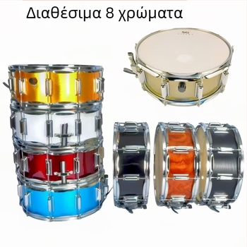 Snare drum SG-SJG, κεφαλή με αμμοβολή, marching στυλ, μάρκα Sgtjsgrx