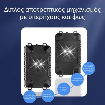 Ηλεκτρονικός απωθητής κουνουπιών, μοντέλο 818A, 220V, 50Hz, 1W, επαναφορτιζόμενος