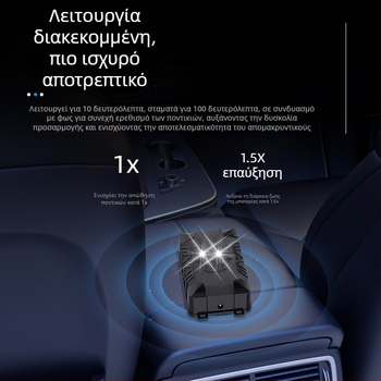 Ηλεκτρονικός απωθητής κουνουπιών, μοντέλο 818A, 220V, 50Hz, 1W, επαναφορτιζόμενος