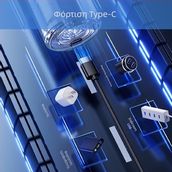 Ασύρματος χειροκίνητος/κάθετος καθαριστής αυτοκινήτου – 16000Pa αναρρόφηση, 7.4V, 100W, τεσσάρων σε ένα, επαναφορτιζόμενος