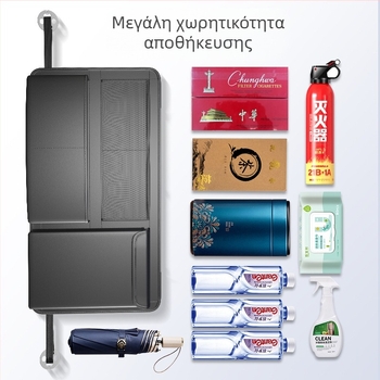 Δερμάτινη τσάντα αποθήκευσης αυτοκινήτου για πορτμπαγκάζ, κρεμαστή σχεδίαση, ανθεκτική στην πίεση, καθολική συμβατότητα