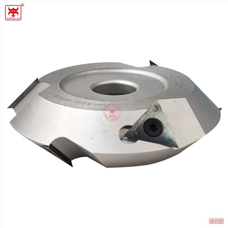 Αλουμινένια φρέζα V-σχήματος με οδηγό τροχού για ξύλο – λεπίδα αυλακώσεως, πολλαπλών λεπίδων, κατάλληλη για ξύλο, MDF και λαμιναρισμένες πλάκες