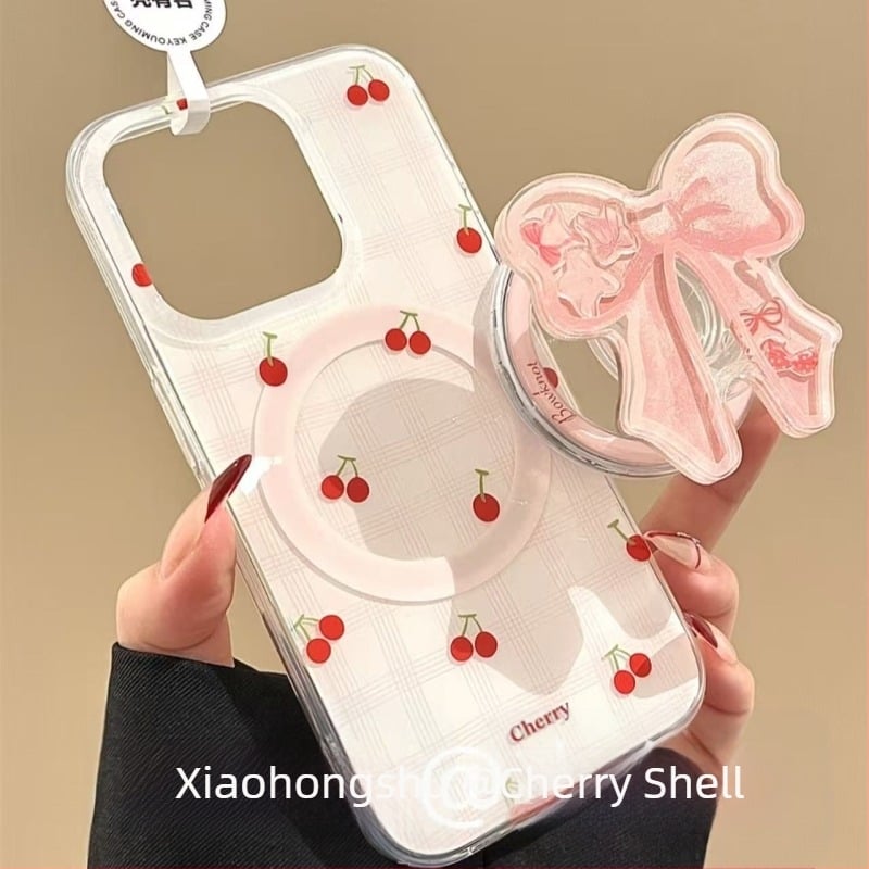 Μαγνητικό στήριγμα για iPhone — σιλικόνη, ματ φινίρισμα, προστασία από πτώσεις, συμβατό με μοντέλα iPhone