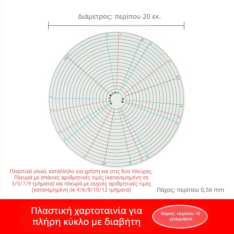 Κεραμικός κυκλικός διαχωριστής – πλήρης κυκλικός διαχωριστής, πολυλειτουργικός διαχωριστής και μετρητής σχεδίασης