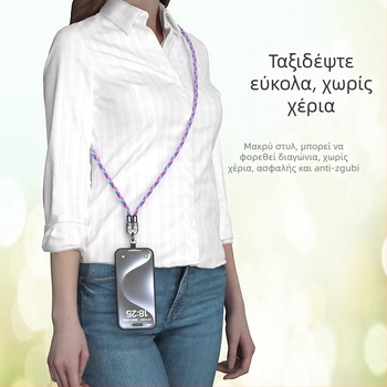 Nothing USB-C 2-σε-1 καλώδιο δεδομένων με λουράκι, PD γρήγορη φόρτιση, σώμα από κράμα, μέγιστη ισχύ εξόδου 48V 5A