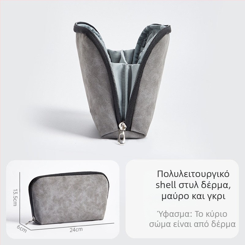 Τσάντα αποθήκευσης ταξιδιού SN006 (στυλ τσάντας χειρός, Oxford+δέρμα, αδιάβροχη, μεγάλης χωρητικότητας)