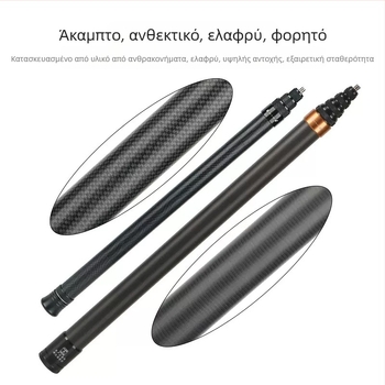 Ράβδος επέκτασης για Insta360 και GoPro πανοραμικές κάμερες δράσης, αλουμινίου κράμα, μέγιστο φορτίο έως 2 kg