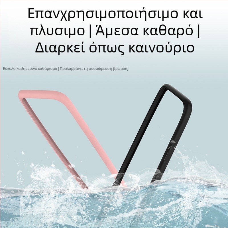 Σιλικονούχο προστατευτικό κάλυμμα εσωτερικού καθρέπτη για Tesla Model 3/Y, κάλυμμα καθρέπτη αυτοκινήτου με εκτύπωση λογότυπου