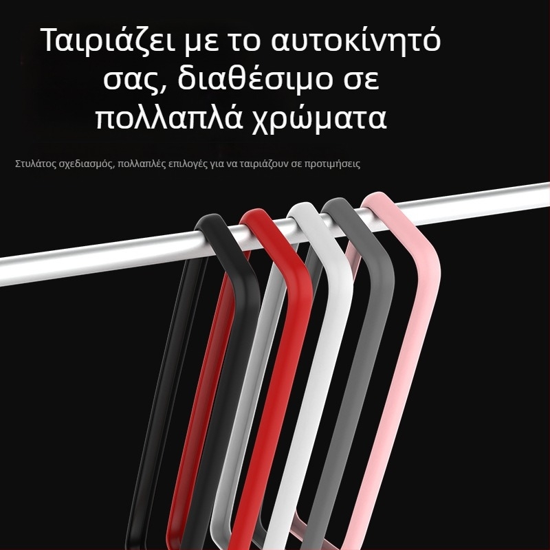 Σιλικονούχο προστατευτικό κάλυμμα εσωτερικού καθρέπτη για Tesla Model 3/Y, κάλυμμα καθρέπτη αυτοκινήτου με εκτύπωση λογότυπου