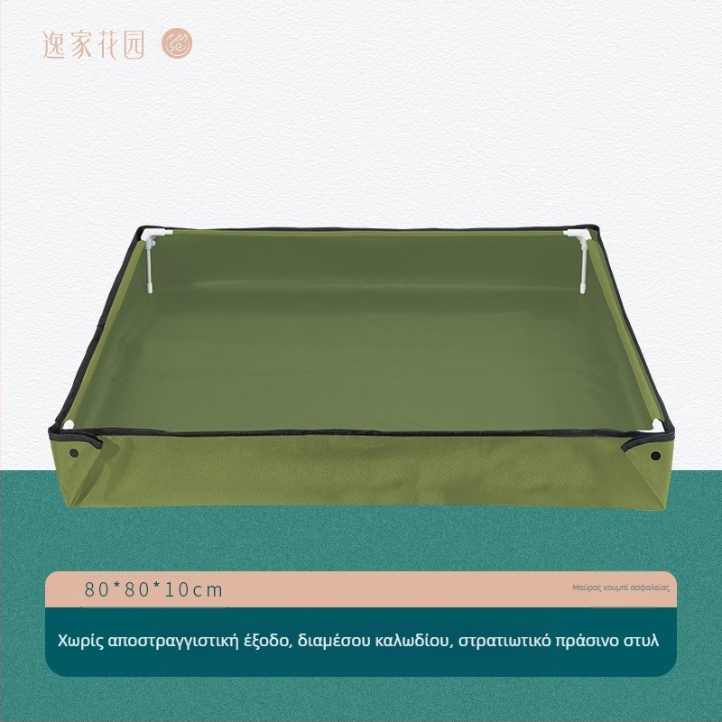 Φορητό διπλόμενο σετ άμμου και νερού για παιδιά με διαστημική θεματολογία — Oxford PVC