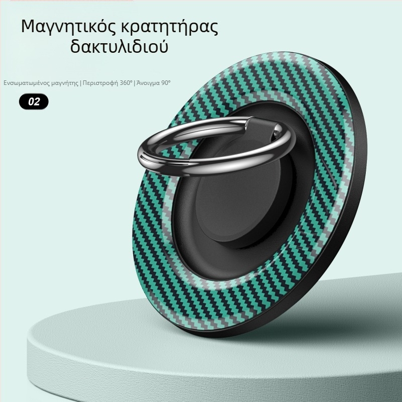 MagSafe-συμβατό μαγνητικό δαχτυλίδι για κινητό με περιστρεφόμενη βάση γραφείου, κατασκευή από μέταλλο και πλαστικό, δυνατότητα παραμετροποίησης