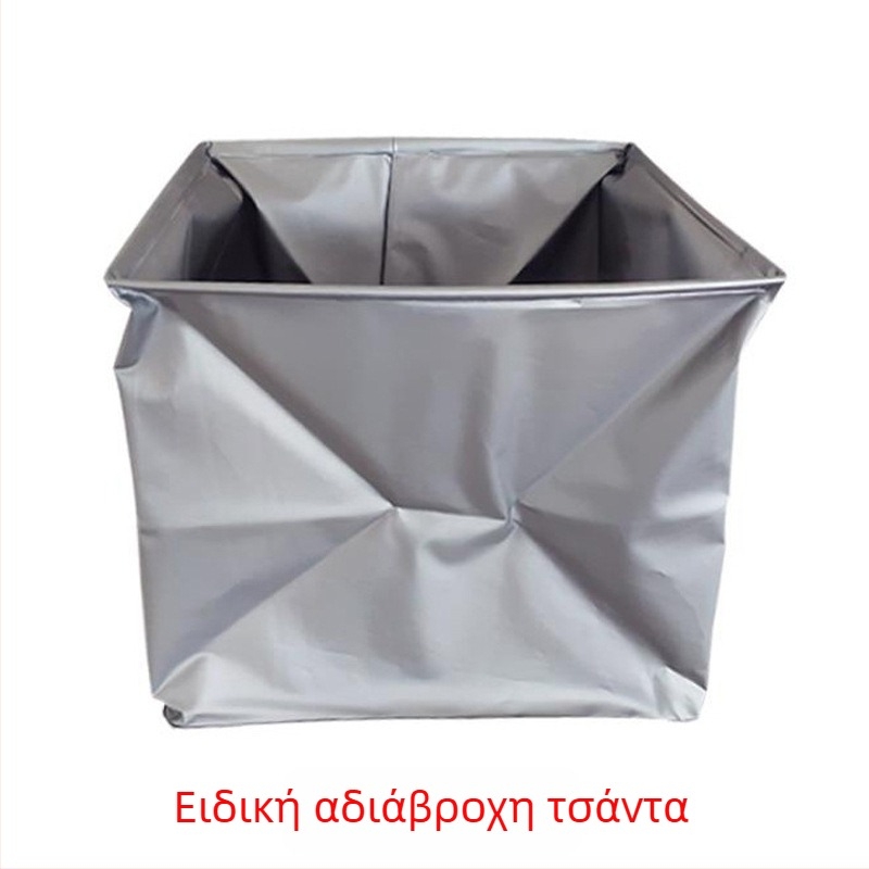 Bafuluo Αναδιπλούμενο καπάκι δύο-τροχών καρότσι αγορών – PP πλαστικό, χωρητικότητα 35 kg, προσαρμογή λογότυπου