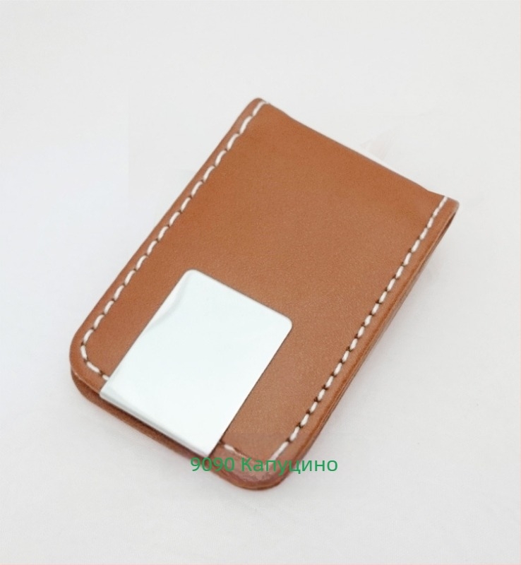 Μαγνητικό κλιπ χρημάτων, unisex, PU δέρμα, 1-διπλό, ανοιχτή πρόσβαση, κάθετη τετράγωνη μορφή, μοντέλα HC-8833/HC-8844/HC-9090