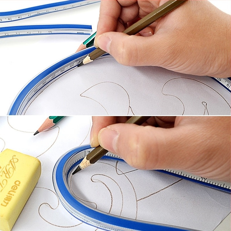 Χάρακας φιδιού — εύκαμπτος, πλαστικός; βάρος 89 g; συσκευασία 19×9×1,5 cm