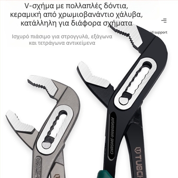 Πένσες σωληνώσεων – πολυλειτουργικές, με ευρείες σιαγόνες – Tuochi