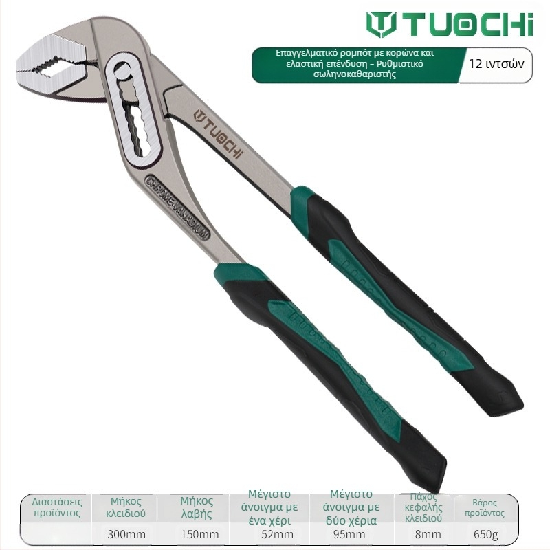 Πένσες σωληνώσεων – πολυλειτουργικές, με ευρείες σιαγόνες – Tuochi