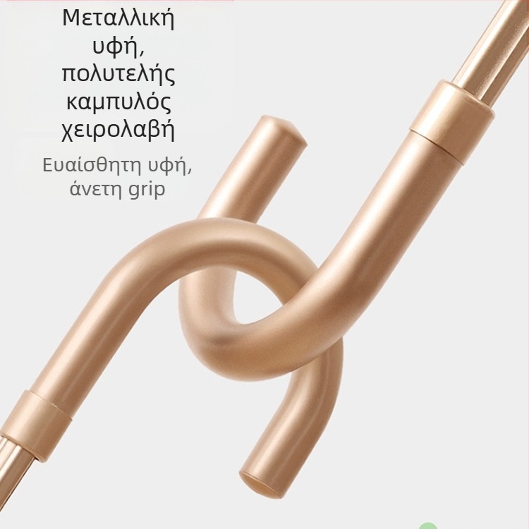 Πτυσσόμενη ομπρέλα με 8 ραβδές, UPF >50, ύφασμα 190T αντίκτυπου, στύλος από κράμα