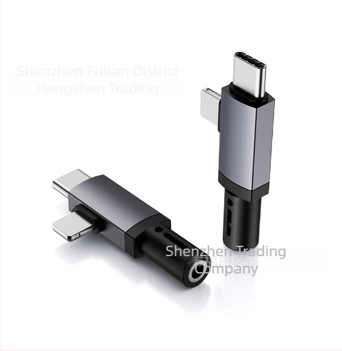 Μετατροπέας ήχου και φόρτισης 2-σε-1 USB-C και Lightning για συσκευές Apple, Samsung και Google (μοντέλο HS-118)