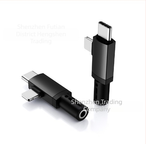 Μετατροπέας ήχου και φόρτισης 2-σε-1 USB-C και Lightning για συσκευές Apple, Samsung και Google (μοντέλο HS-118)