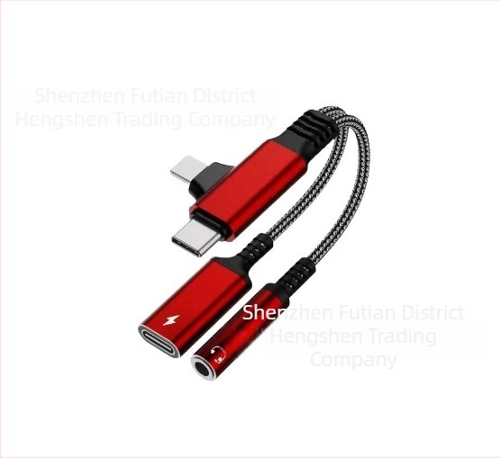 Μετατροπέας ήχου και φόρτισης 2-σε-1 USB-C και Lightning για συσκευές Apple, Samsung και Google (μοντέλο HS-118)