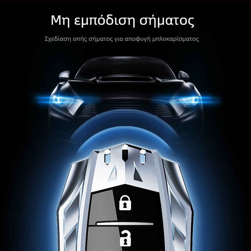 Θωρακισμένο θήκη κλειδιών για οχήματα Toyota – κράμα ψευδάργυρου, μοντέρνο στυλ, μοντέλα YA0038/YA0039