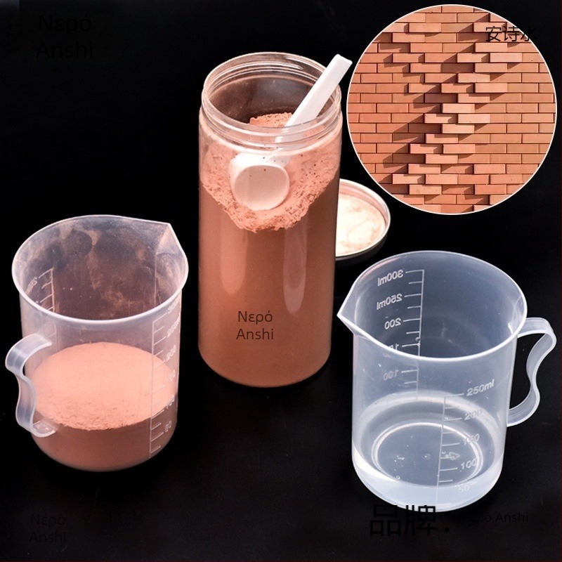 Σετ εργαλείων για επιφάνεια άμμου με καλούπια μοντέλων για μικροτούβλα; μη ηλεκτρικό, μονολειτουργικό, κατάλληλο για ηλικίες 0–3 ετών