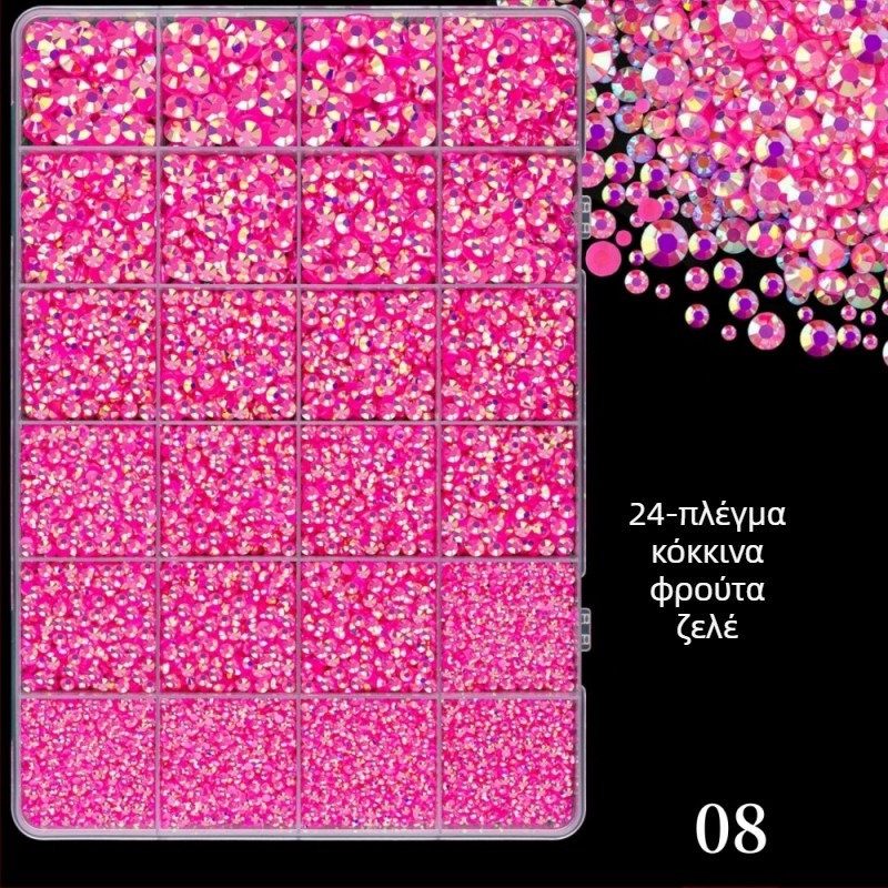 Κρύσταλλα ρητίνης με επίπεδη πλάτη, μοτίβο αστέρων, σειρά Princess, για DIY ρούχα και διακόσμηση νυχιών