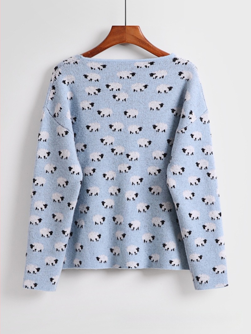 Ζακέτα-παλτό με αφηρημένο ζωικό μοτίβο, 3D εφέ, χαλαρή εφαρμογή, Αρκτικό βελούδο, Ακρυλικό 50–70%