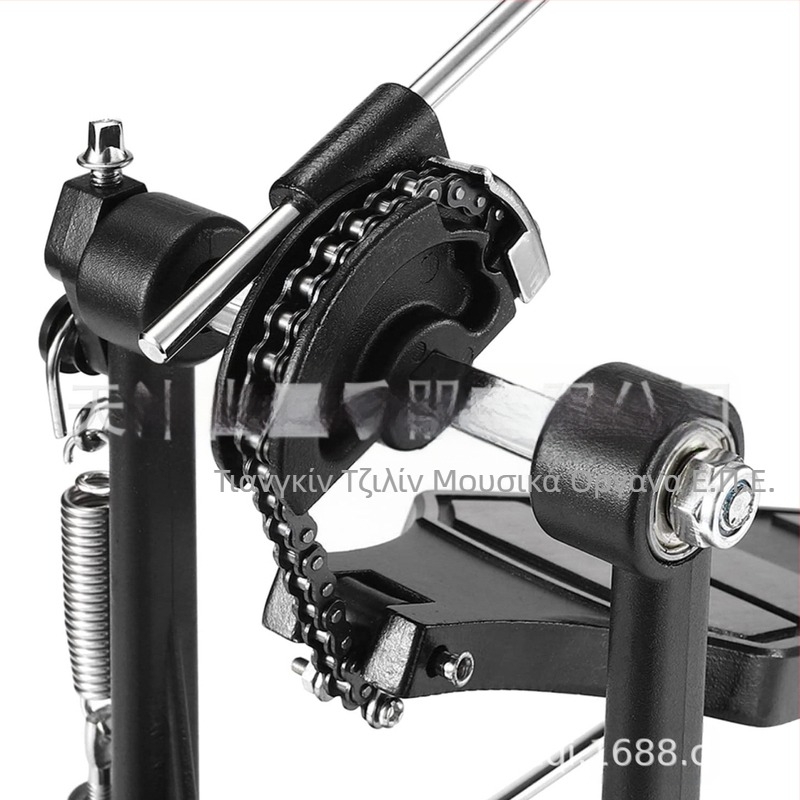 NS Αλουμινένιος πεντάλ για σετ τύμπανων, για μπάσο τύμπανο, μονό Pedal, εξάρτημα