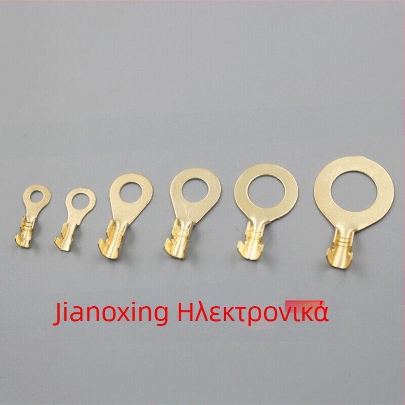 150 τεμάχια μονωμένα χαλκού δακτυλιοειδή τερματικά για καλώδια, αδιάβροχο ηλεκτρικό κιτ συνδετήρων